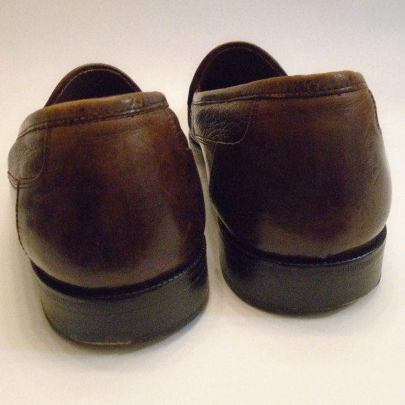 Johnston & Murphy men's loafer shoes size 10 Brown - Picture 4 of 6